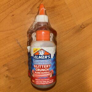 Elmer's Glittery Crunch Slime Bundle – Red Glitter